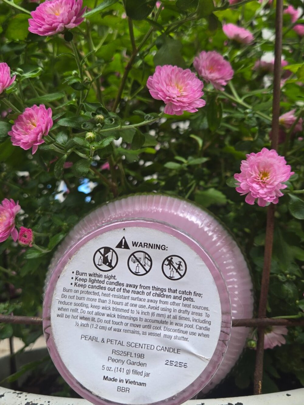 Rose candle - Picture 2 of 16